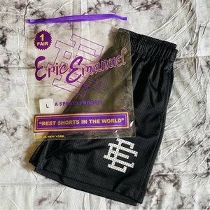 Black Eric Emanuel Shorts